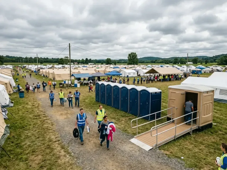 disaster-relief-camp-restrooms-010 — frequently asked questions, Dumpster & Portable Bathrooms Rental in Nitro, WV